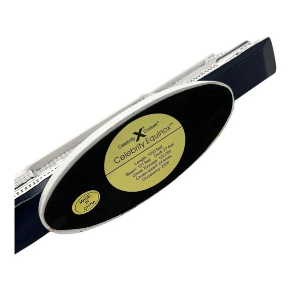 Celebrity EQUINOX Cruise Line Ship Model 10" Resin Collectible Rare 2021 - Picture 3 of 3